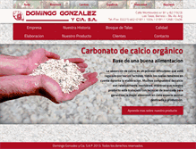 Tablet Screenshot of domgonsa.com.ar